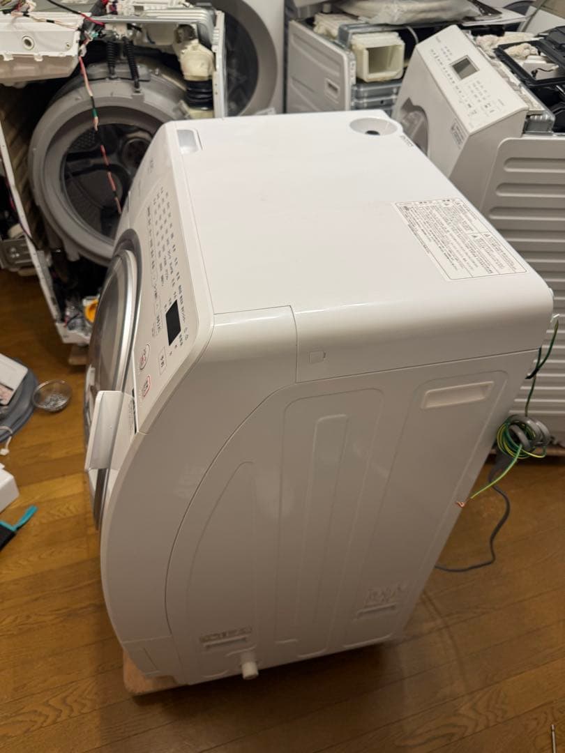 未使用に近い　 山田電気 RORO YWM-YV90N ドラム式洗濯乾燥機