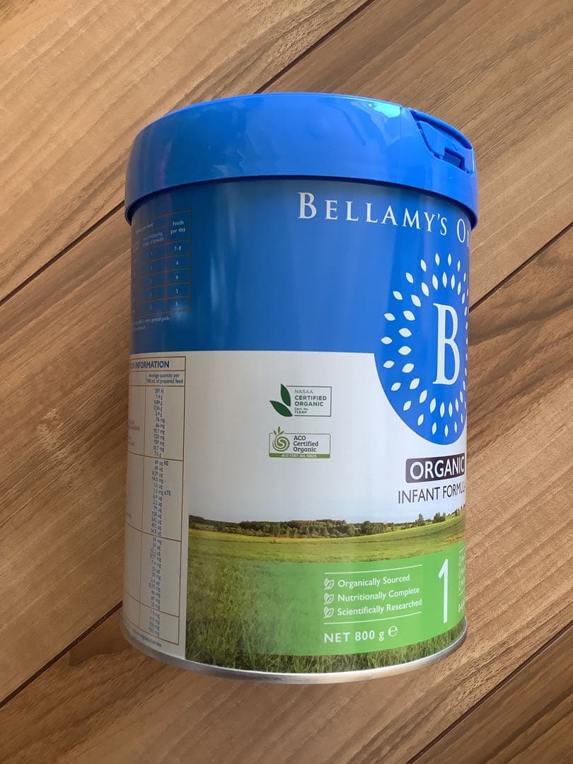 【宅急便】Bellamysベラミーズ・オーガニック牛ミルク(生後0日〜) 2缶