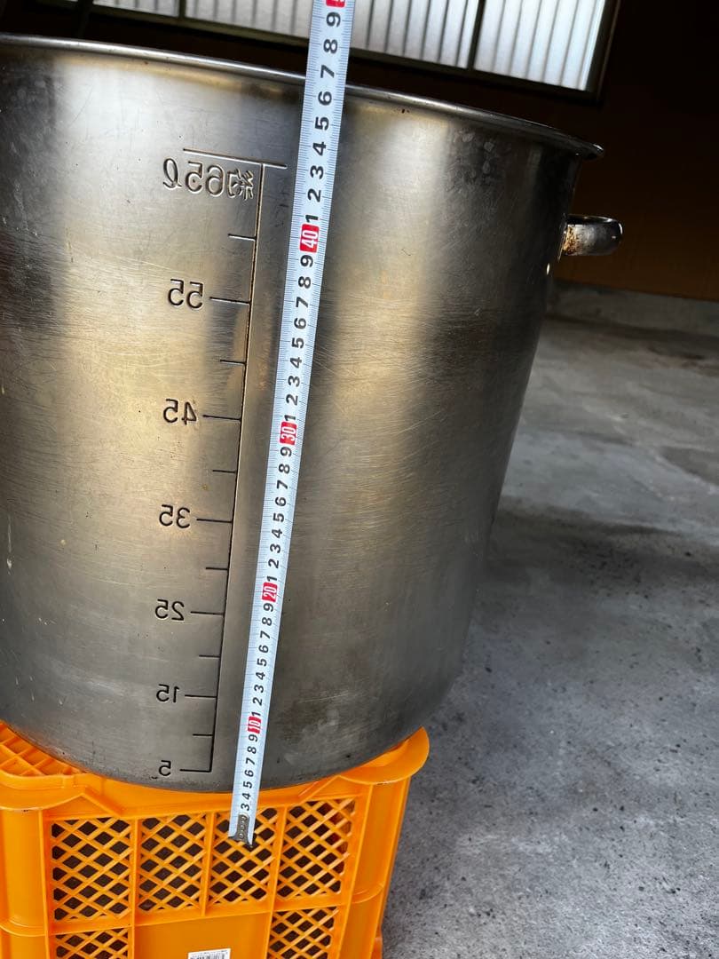 ステンレス製 寸胴鍋 約70リットル