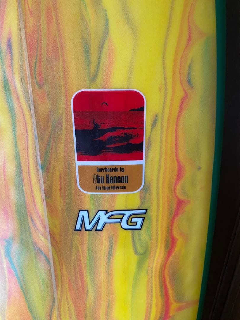 ステューケンソンサーフボード　5.8 手渡し希望