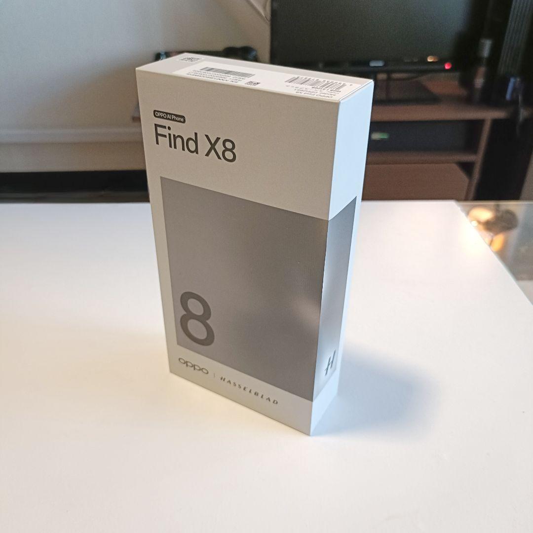 【箱入り】国内版 Oppo Find X8 SIMフリー