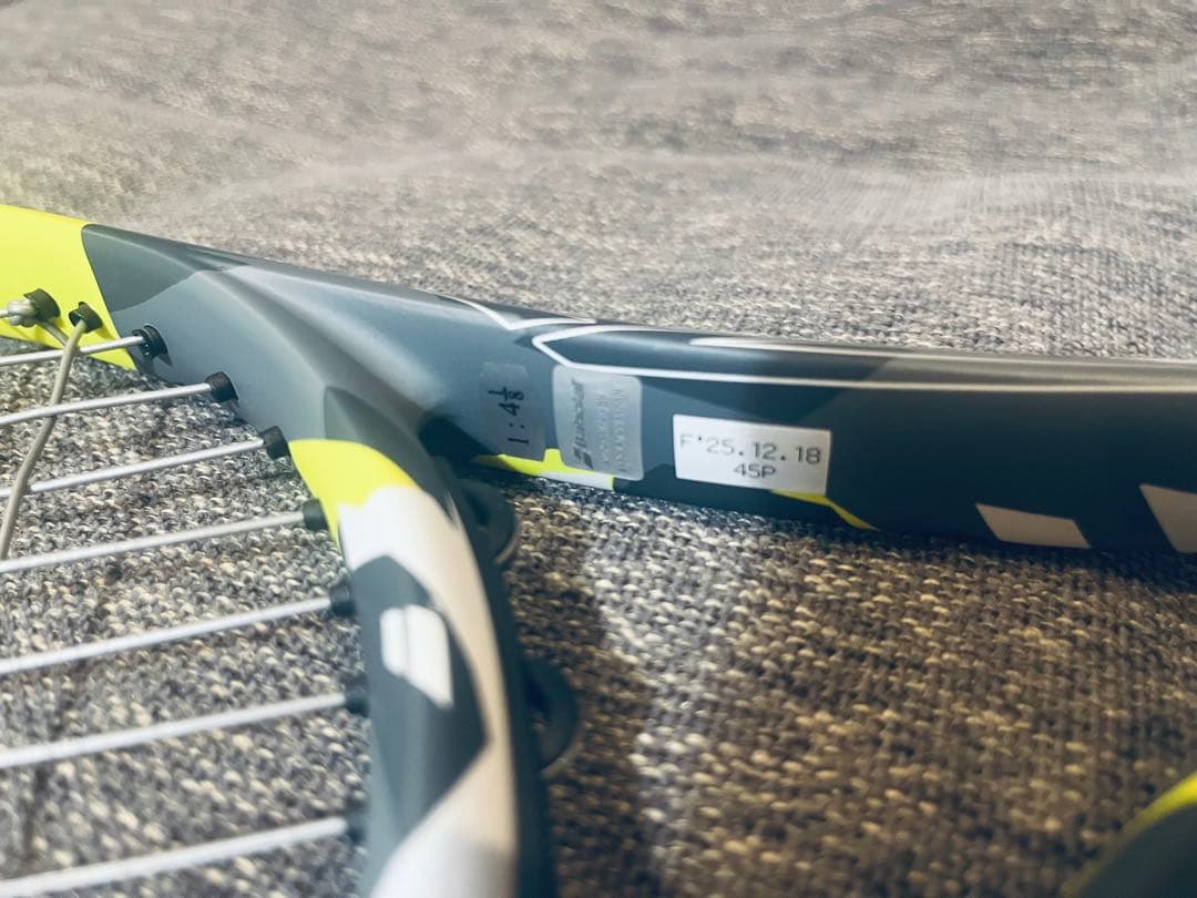 超美品＊Babolat EVO Aero バボラ エボアエロテニスラケット G1