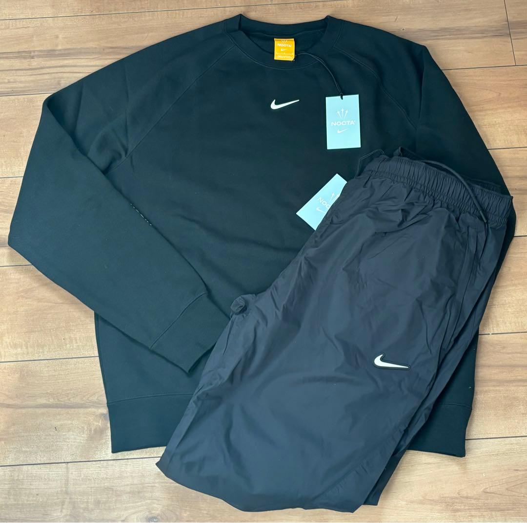 NOCTA Fleece CS Crew BLACK Lサイズ NIKE