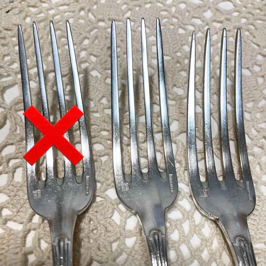 【MiMi】カトラリー２セットフランスアンティーク✨️可愛いリボンモチーフ