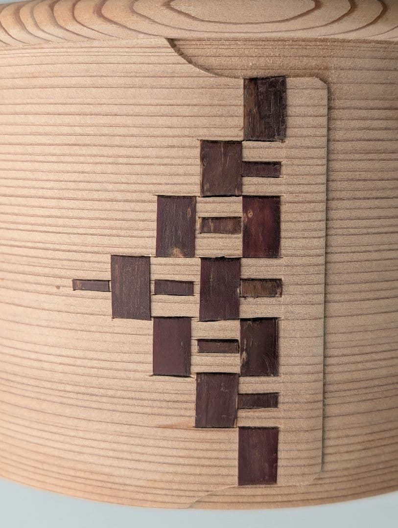 未使用　柴田慶信商店　白木おひつ　5寸　2合