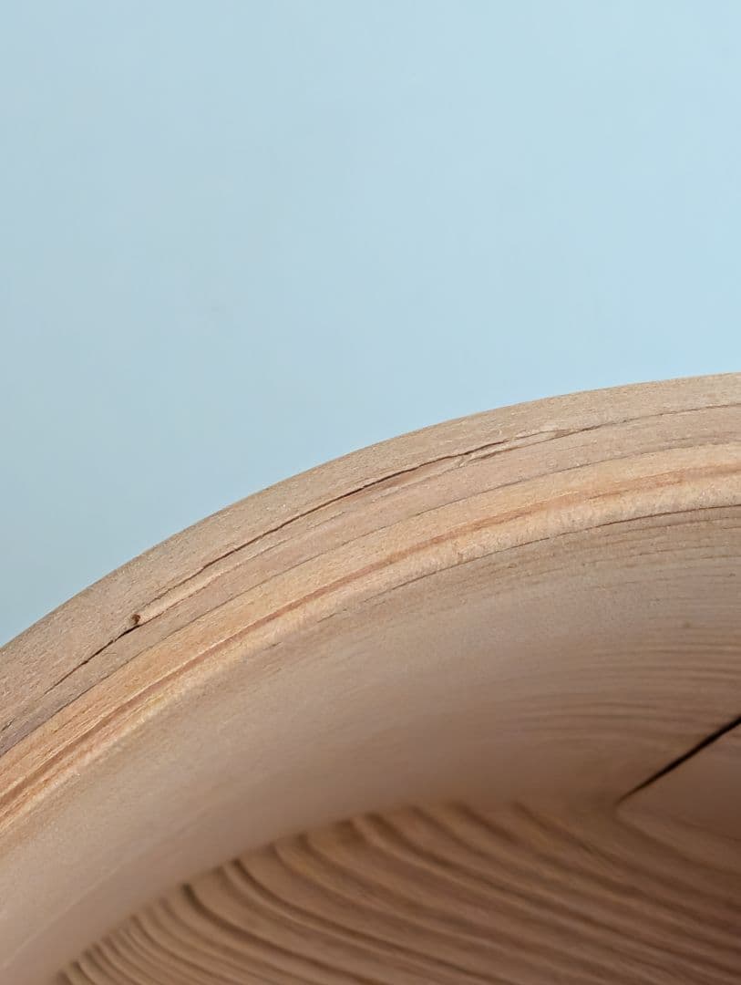 未使用　柴田慶信商店　白木おひつ　5寸　2合