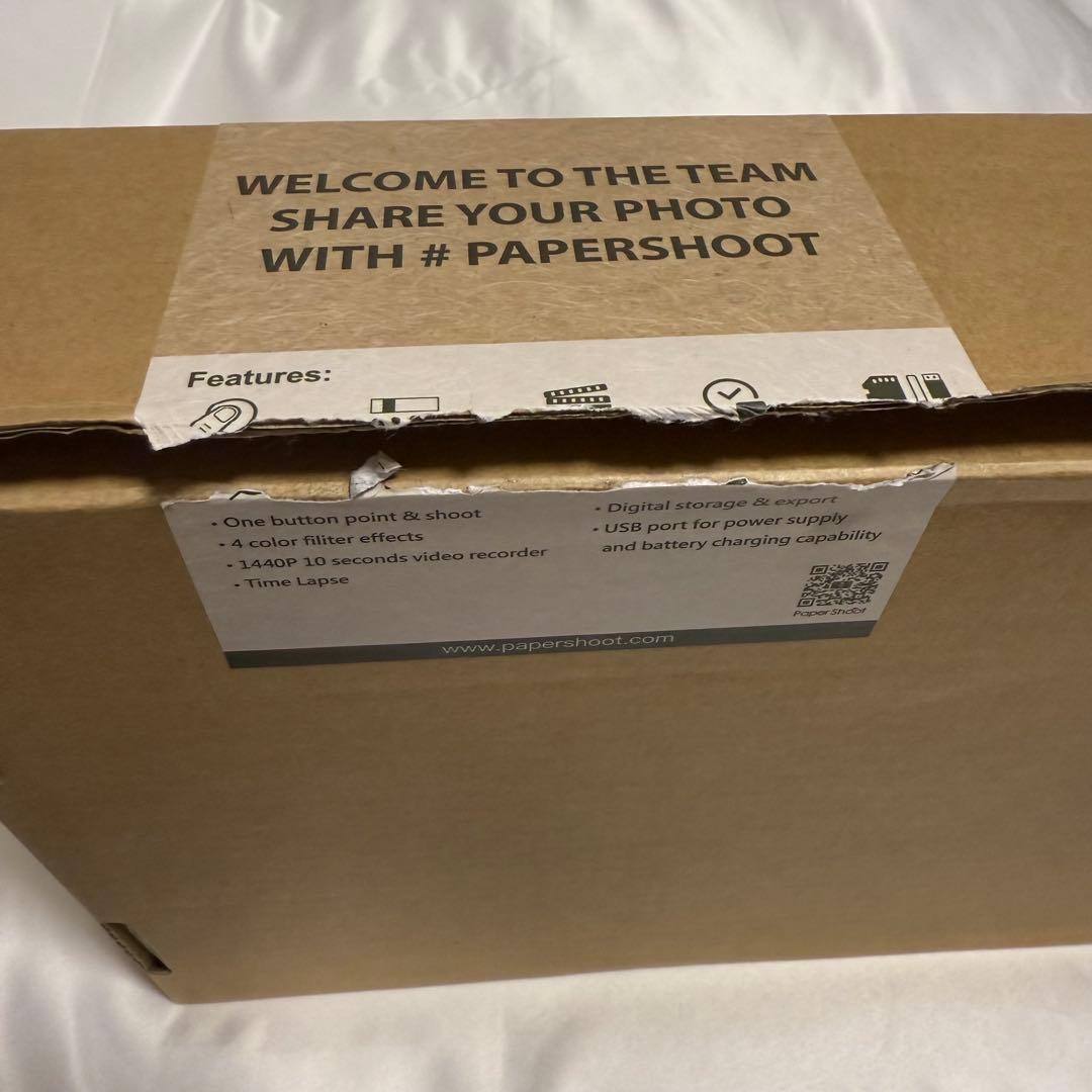 ペーパーシュート　papershoot CROZ フィルムカメラ トイカメラ