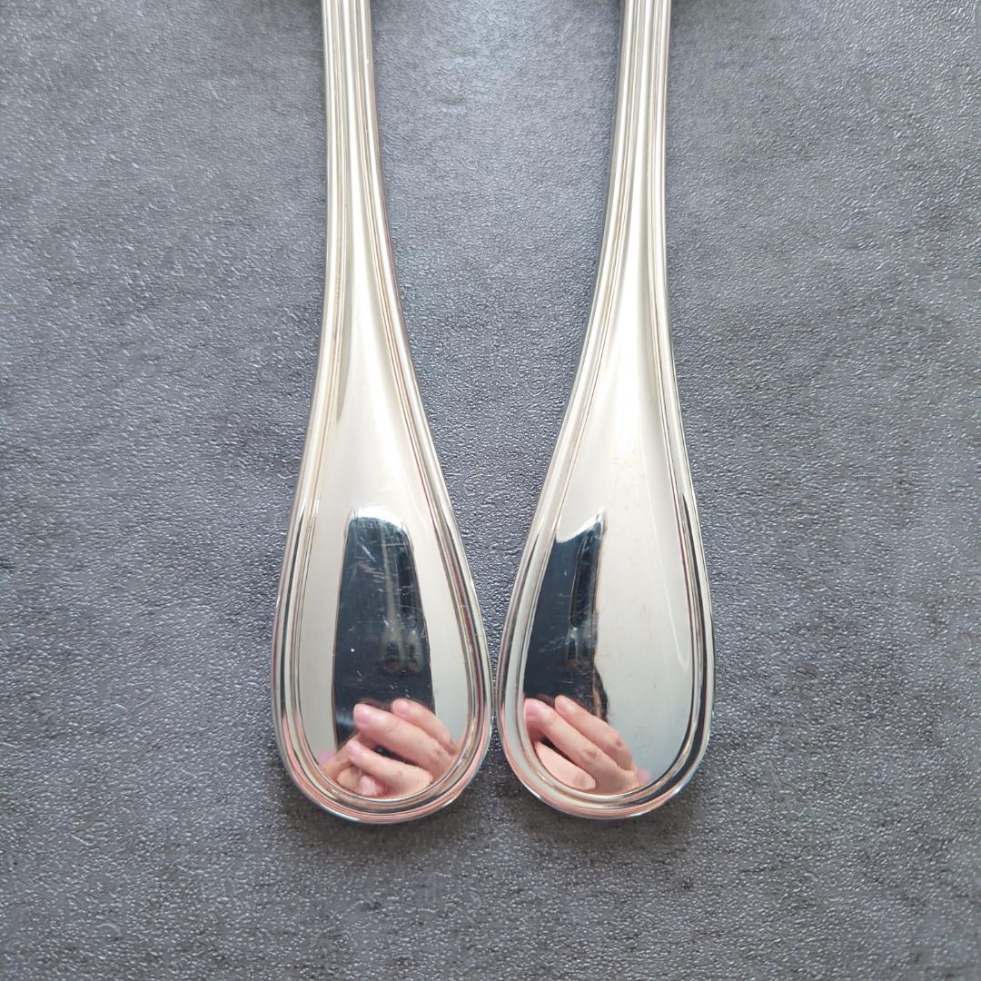 美品 クリストフル アルビ テーブルスプーン 2点