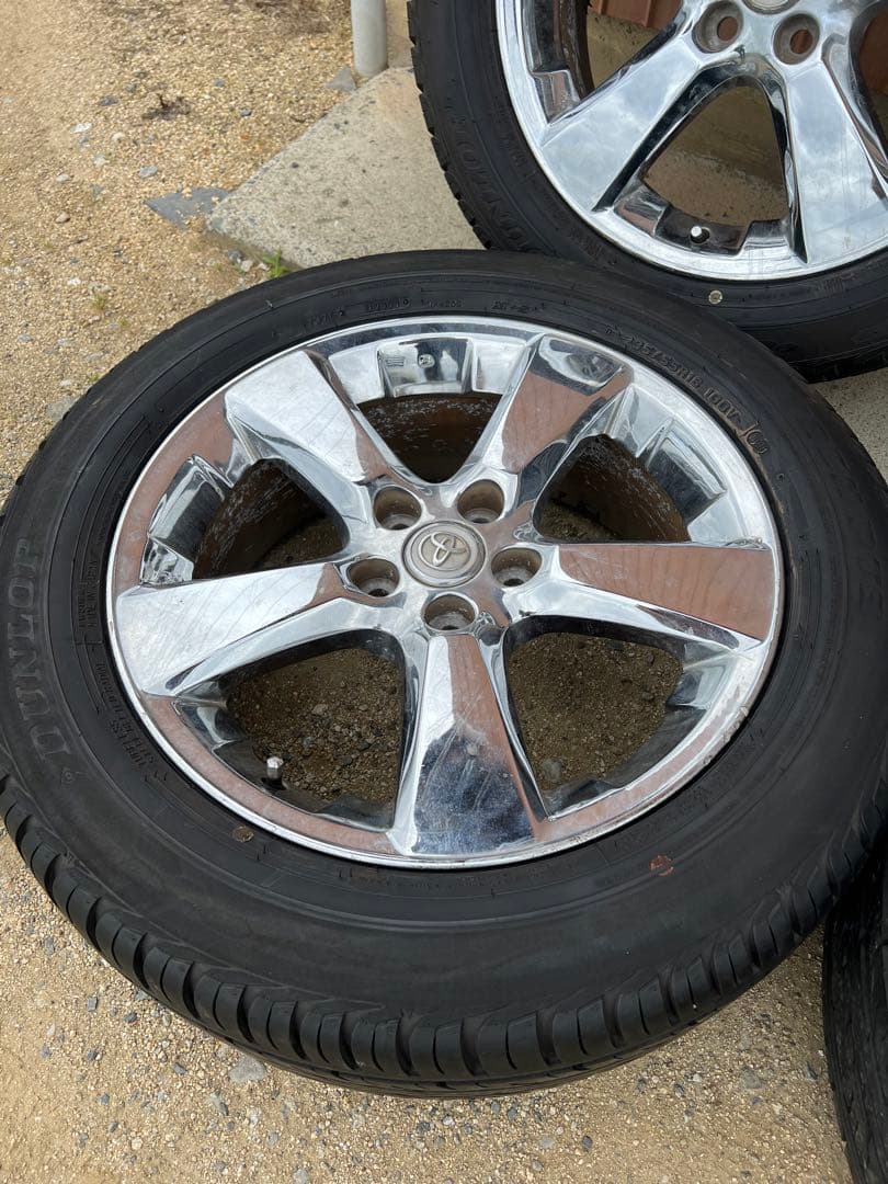 国産　2021年製　235/55R18 4本　トヨタ純正　ハリアー　ヴァンガード