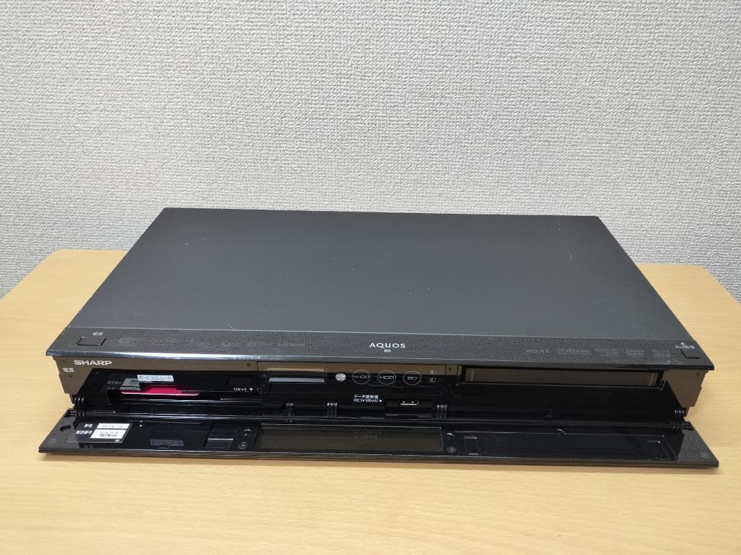 シャープ ブルーレイレコーダー 「BD-W1700」 動作品