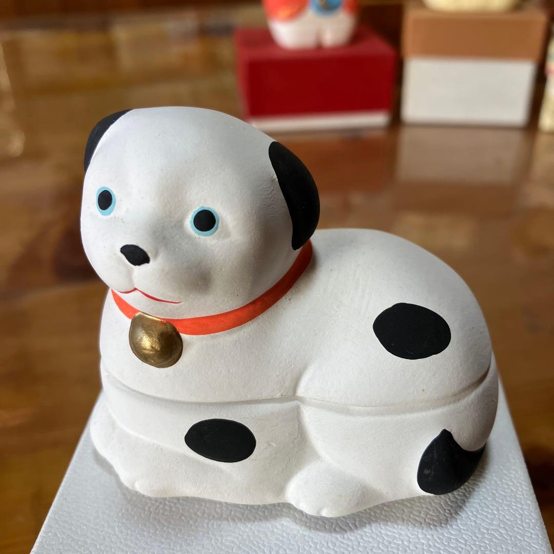 干支香合　干支12種の動物の形をした小さな器