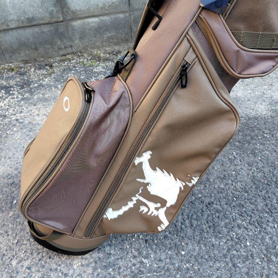 は*ン様 OAKLEY スタンド キャディバッグ ブラウン