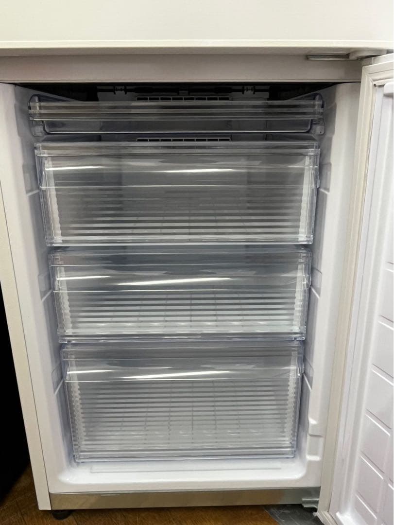 大きめ 2ドア 280L SHARP 2022年 SJ-PD28H-W 冷蔵庫