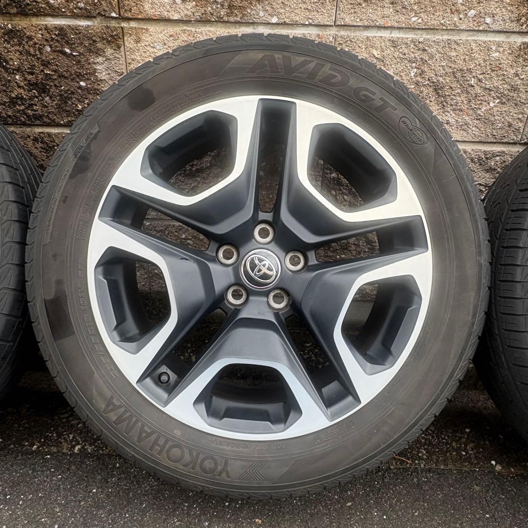 【送料込み】RAV4アドベンチャー 純正ホイールタイヤ4本セット 19inch