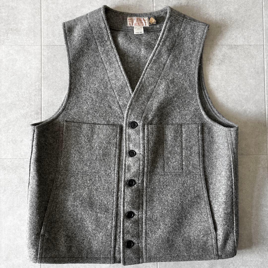 希少 USA製 フィルソン マッキーノウール スリーピース セットアップ グレー