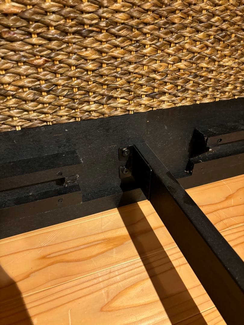 アジアン家具　ウォーターヒヤシンスベッドフレーム