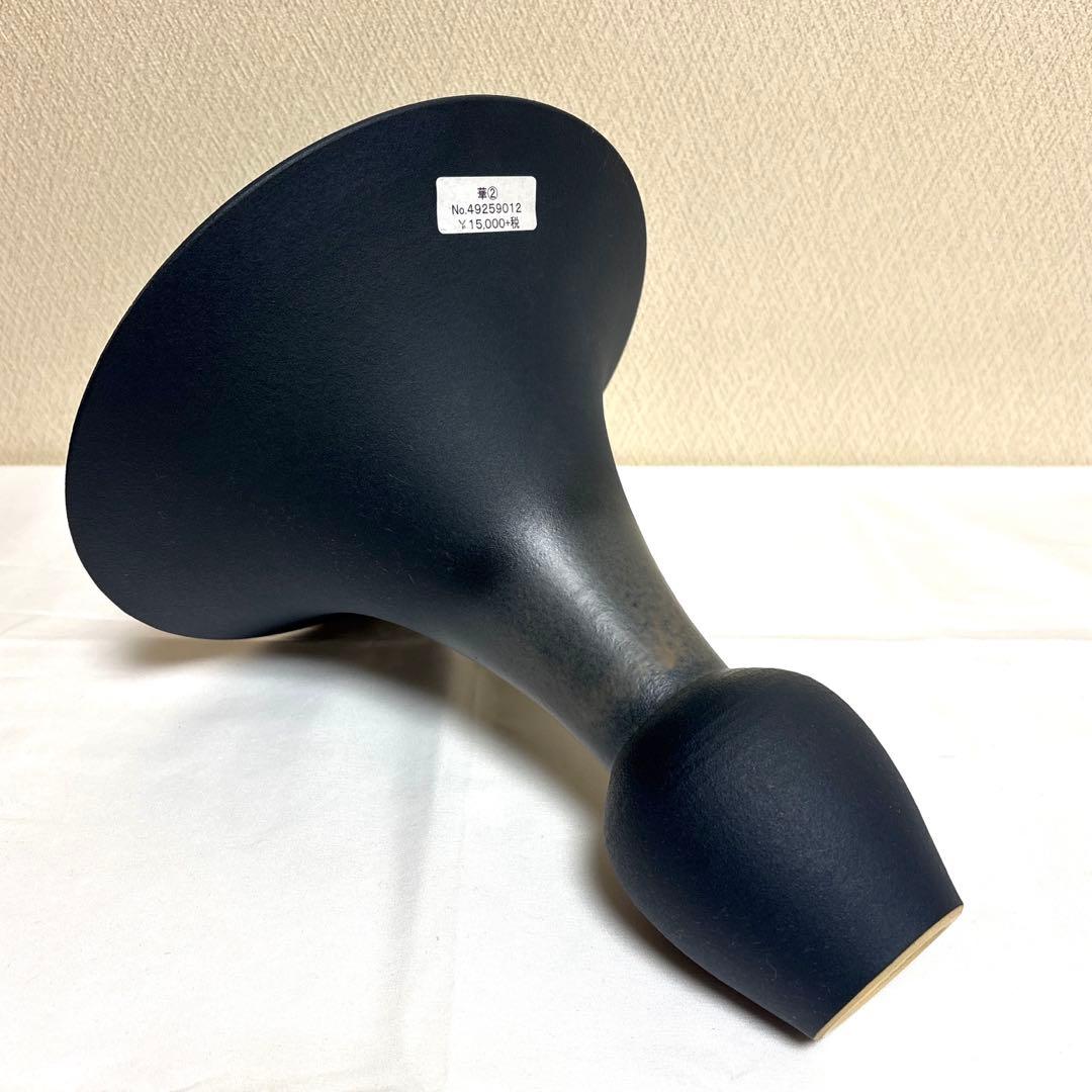 いけばな花器　陶器　下蕪　立花　生花