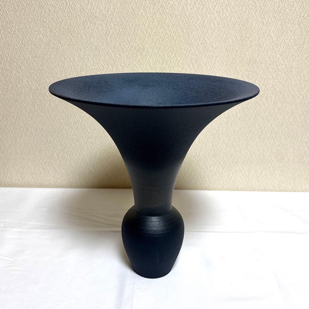 いけばな花器　陶器　下蕪　立花　生花