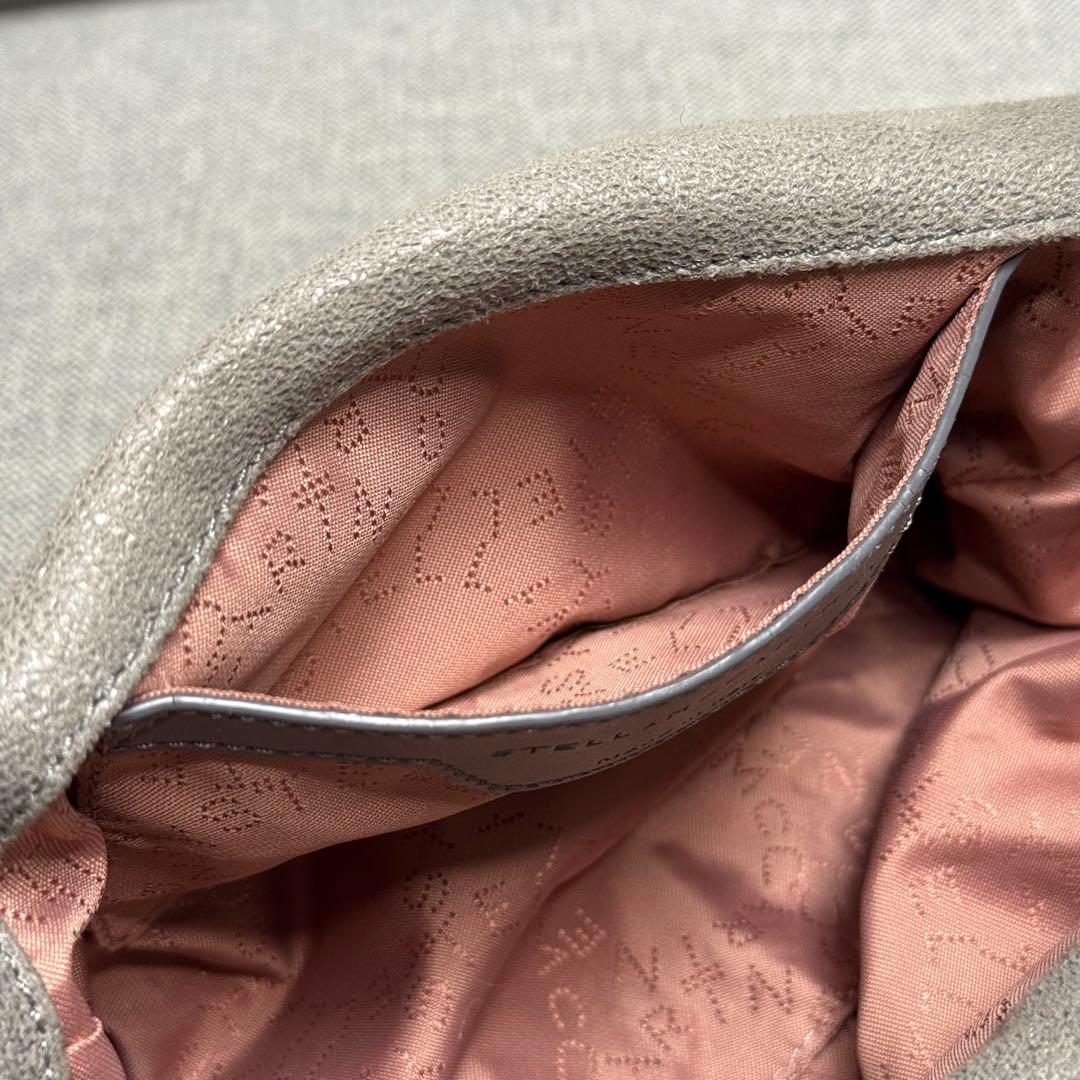 ステラ マッカートニー ファラベラ ミニ トートバッグ ライトグレー