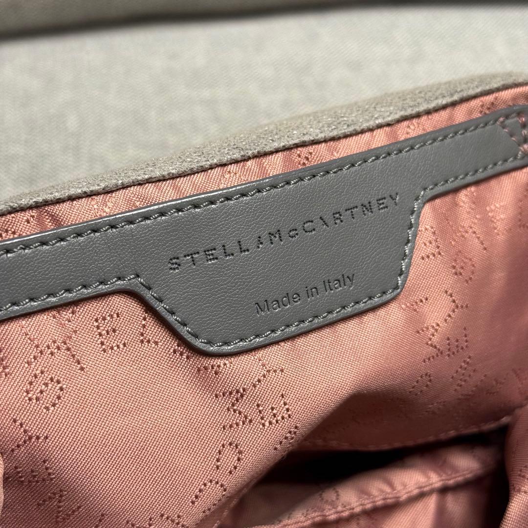 ステラ マッカートニー ファラベラ ミニ トートバッグ ライトグレー