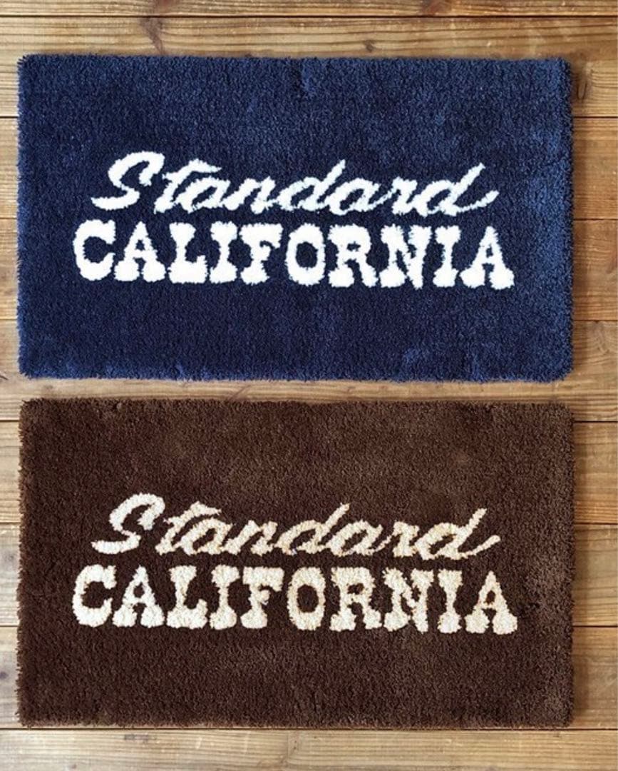 スタンダードカリフォルニア　ラグマット　ブラウン