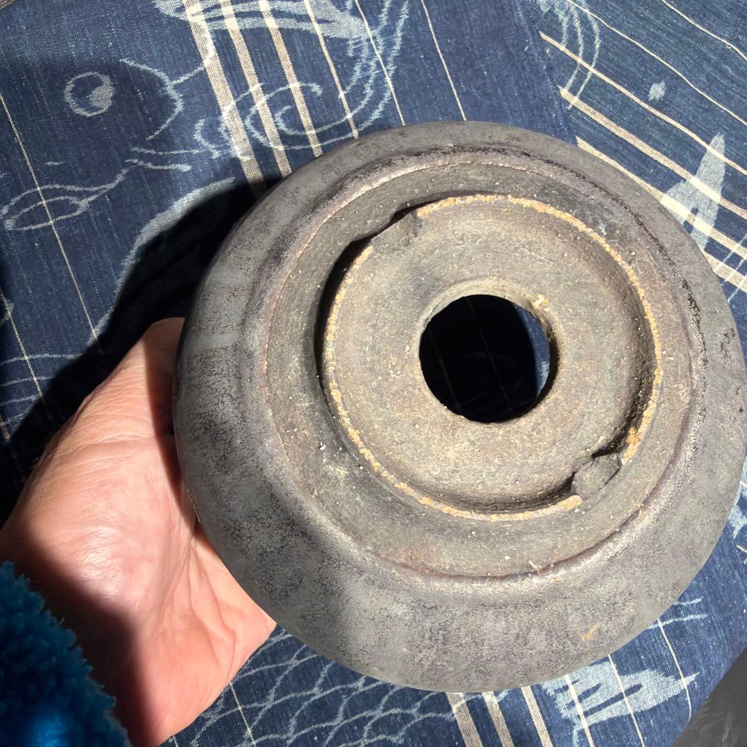 細川政己　植木鉢　中古