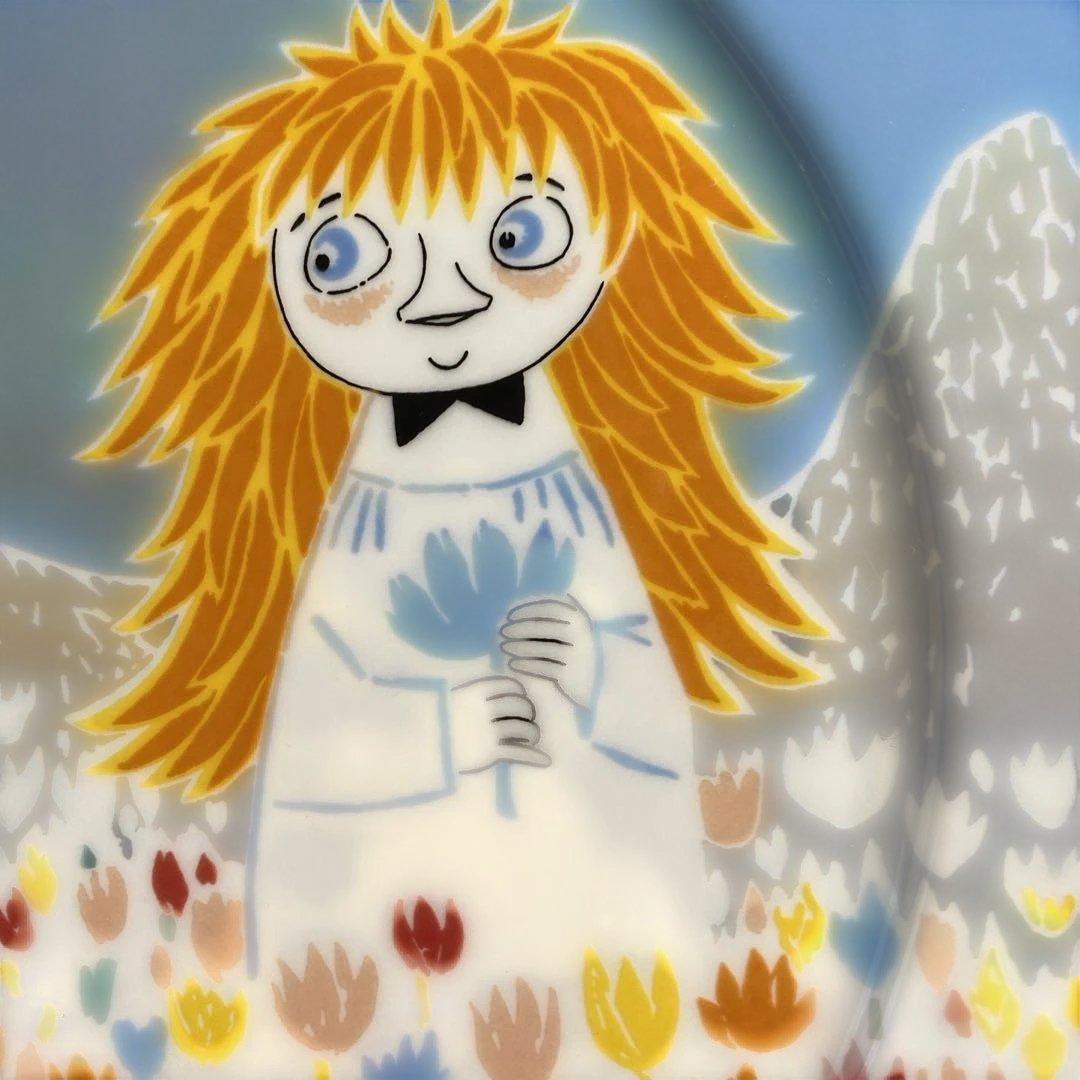 ＡＲＡBlA アラビア大皿ムーミン