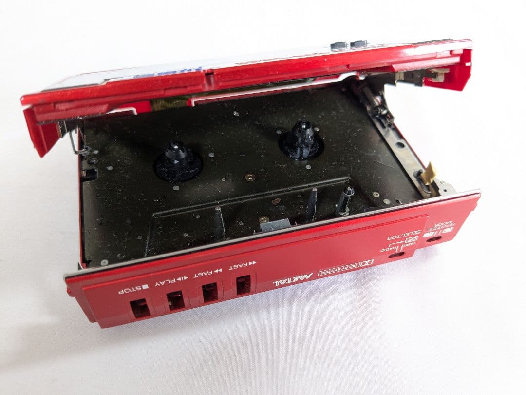 【ジャンク品】 ナショナル ポータブルカセットプレーヤー RX-SA200