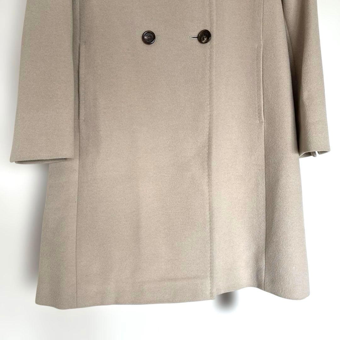 23区 ウール アンゴラ ビーバー フーデッド コート 40 L