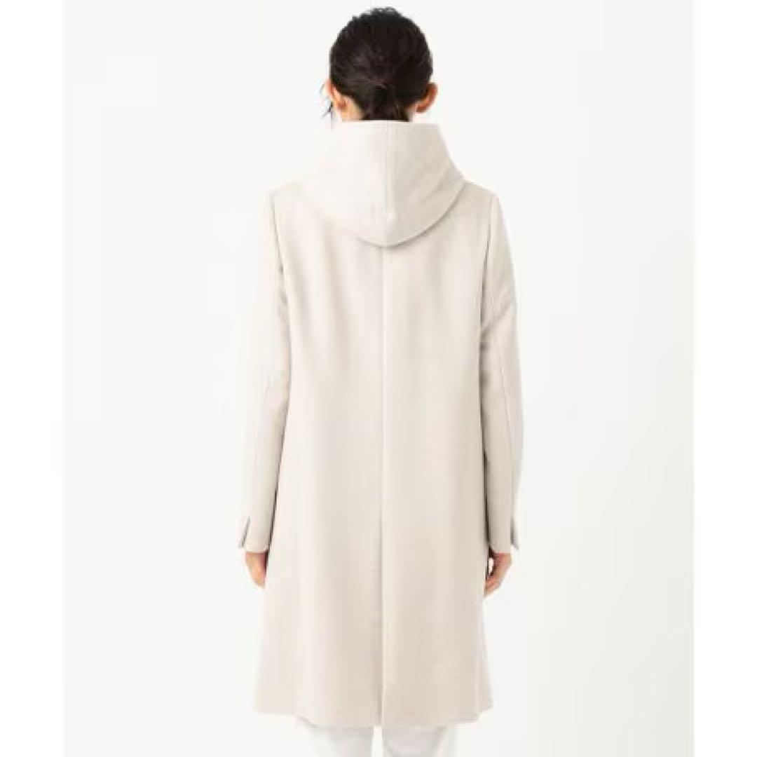 23区 ウール アンゴラ ビーバー フーデッド コート 40 L