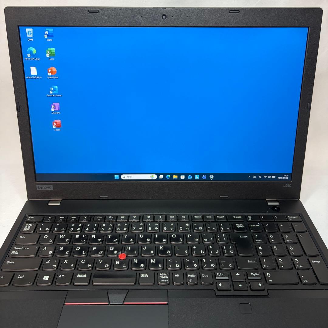 美品 ThinkPad L590 第8世代 i5 15.6型 フルHD オフィス