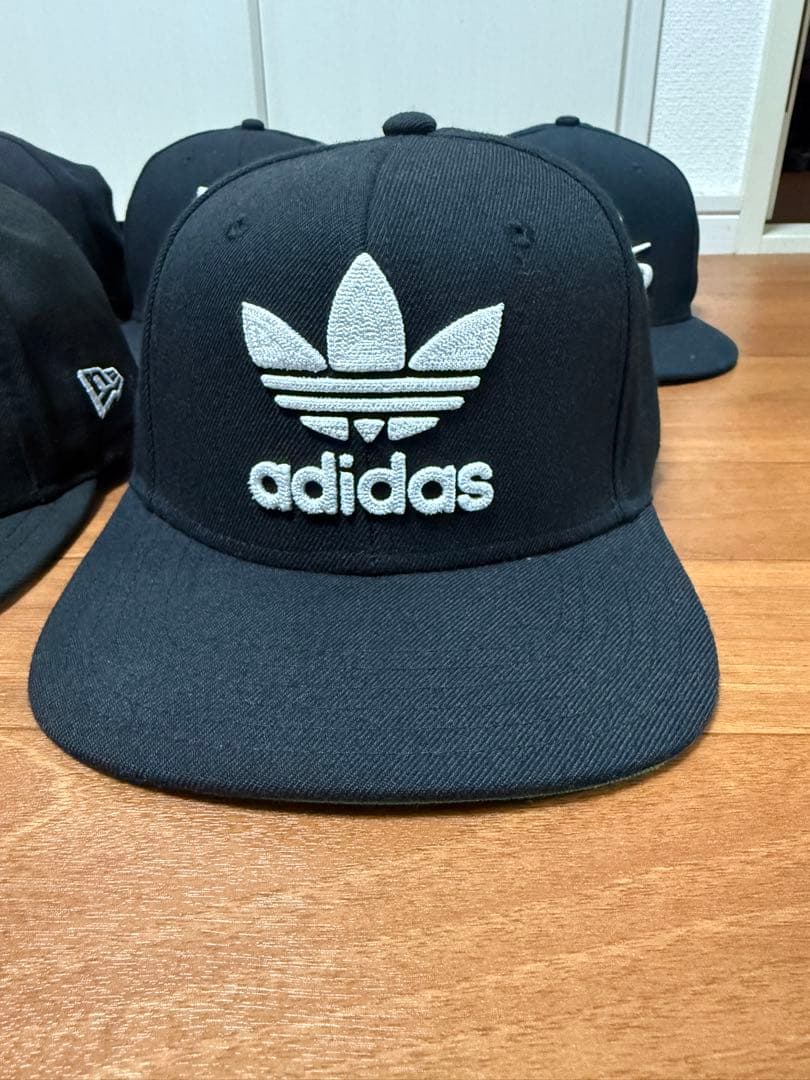 FCRB NIKE adidasキャップ 5点セット◯バラ売り不可！！
