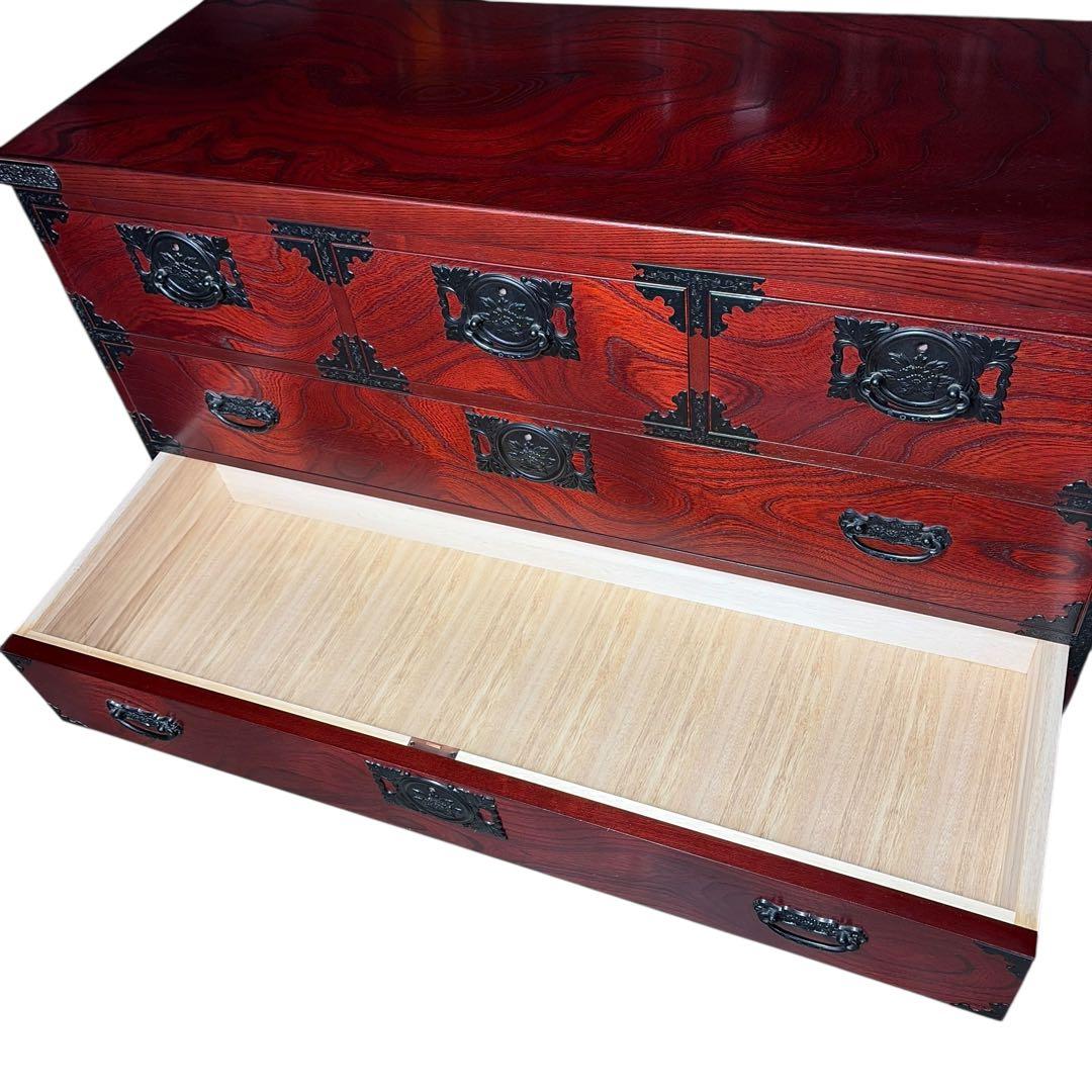 【極美品】飛鳥工芸家具 欅箪笥 整理箪笥 和服箪笥 着物箪笥 民芸家具
