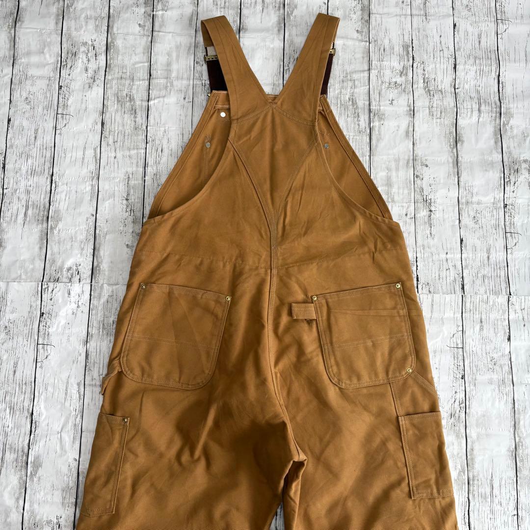 USA製 Carhartt カーハート ダック地 ダブルニー オーバーオール