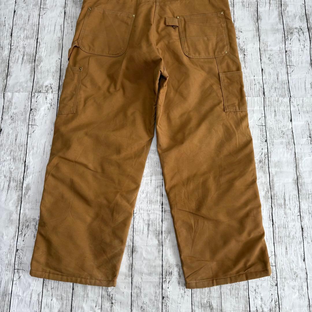USA製 Carhartt カーハート ダック地 ダブルニー オーバーオール