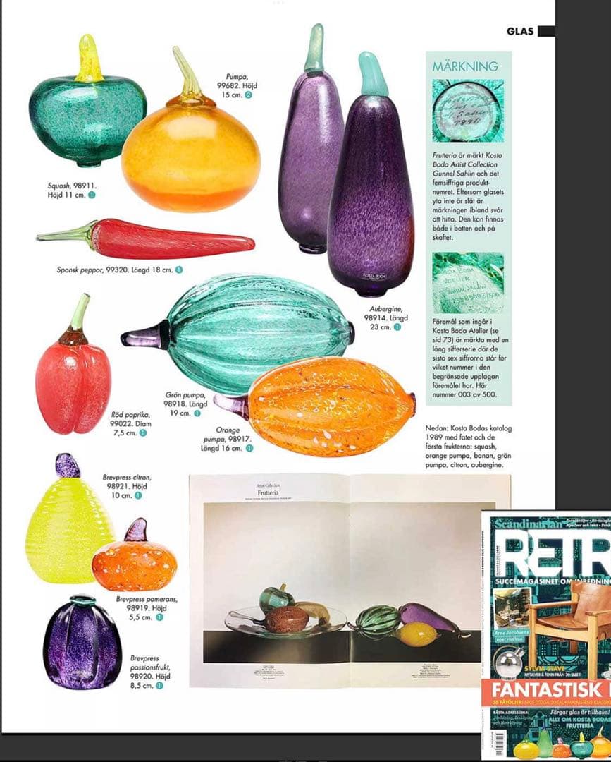 グンネル サーリン \"フルッテリアシリーズ \" ブドウとレッドパプリカ