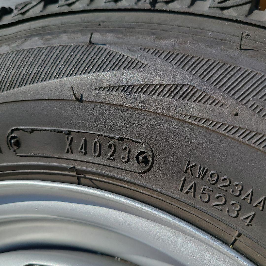 軽バン・軽トラ用 スタッドレス 145/80R12 2023年製造