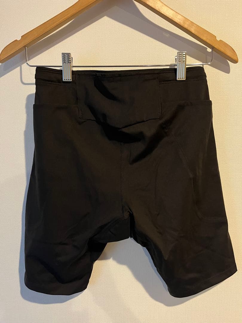 メンズ・エンドレス・ラン・ショーツ ６インチ 黒S