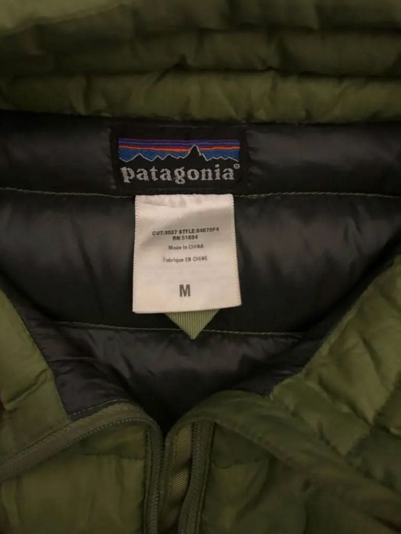 patagonia ダウンセーター ハーフジップ