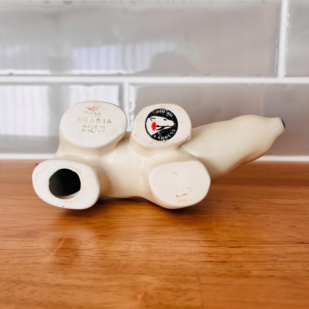 112 ARABIA ポーラーエクスプレス しろくまフィギュア 親子セット