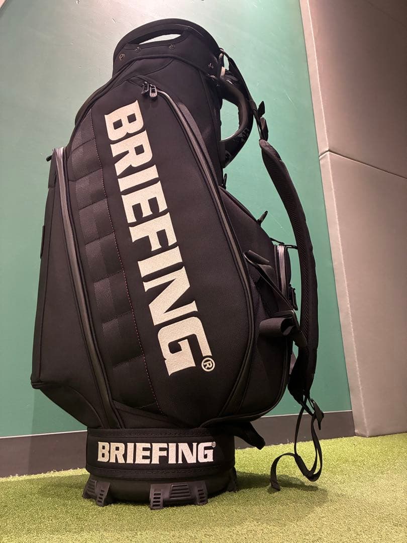 BRIEFING ブラック キャディバッグ　CR-3 #03