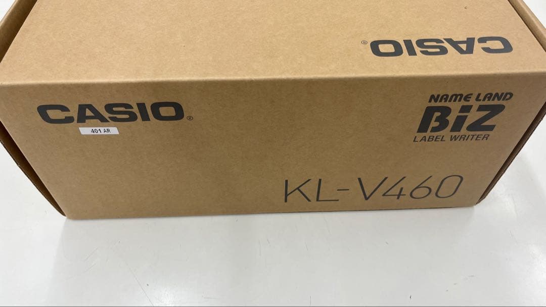 【新品未使用】CASIOラベルライターNAME LAND Biz KL-V460