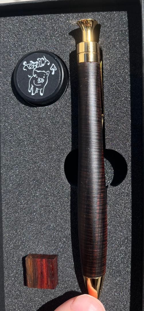 モ*ニ様 こぶた工房　サイアミーズローズウッド　極上エクセレントカーリー　ツート