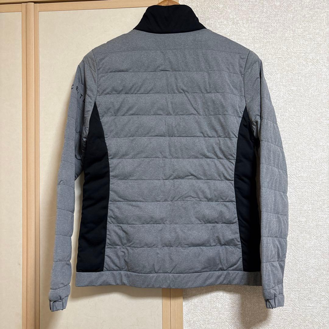 デサント　ゴルフ　中綿　ジャケット　ダウンスカート　2点セット　L グレー黒
