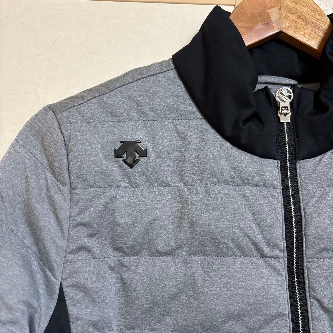 デサント　ゴルフ　中綿　ジャケット　ダウンスカート　2点セット　L グレー黒