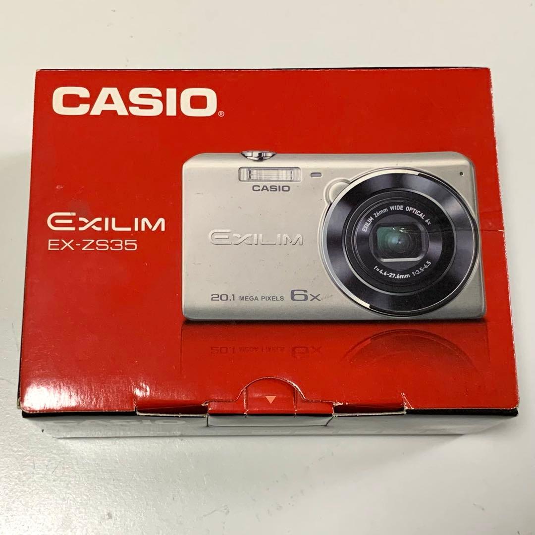 新品未使用CASIO デジカメ EX-ZS35 EXILIM ピンク コンデジ