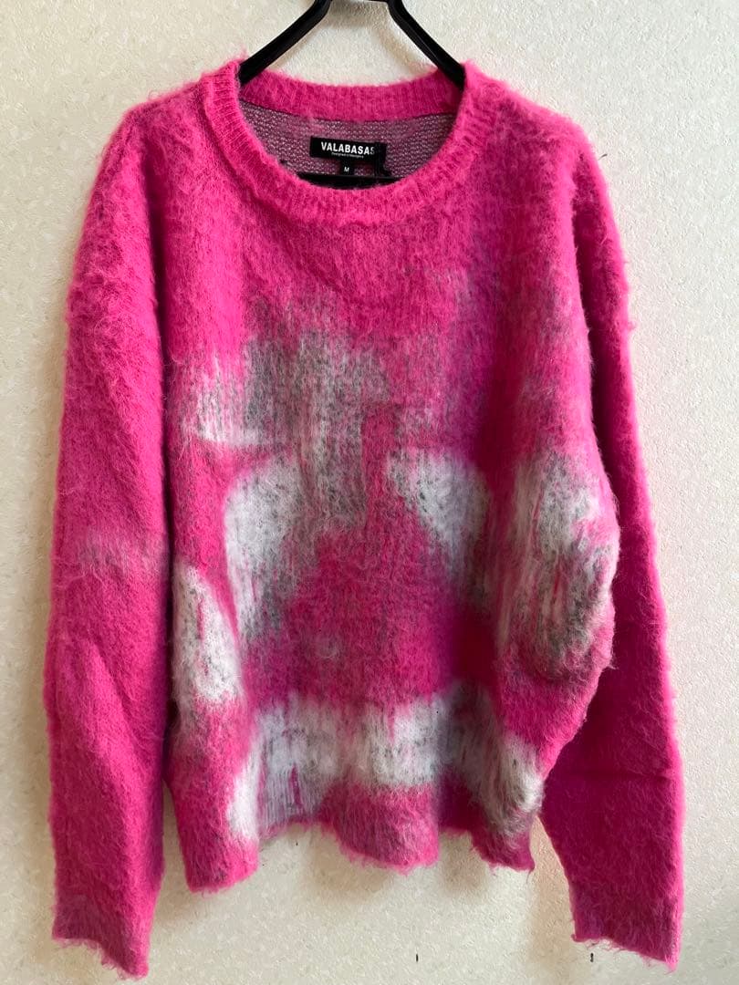 (新品) VALABASAS ピンク グラデーションセーター M