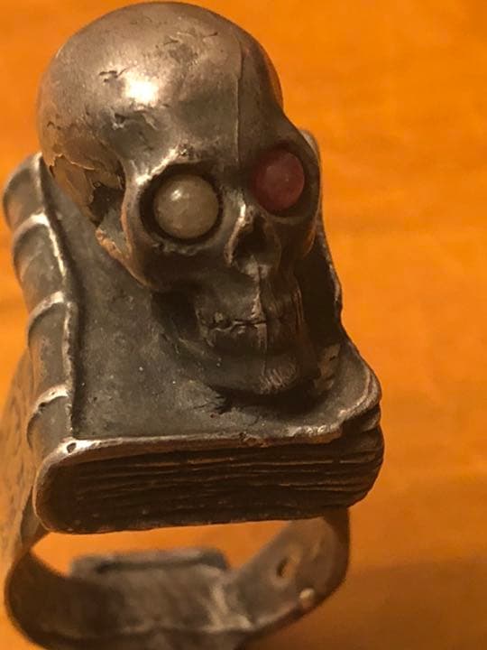 アンティーク　スカル　髑髏　リング　weirdo ネイバーフッド　ドクロ
