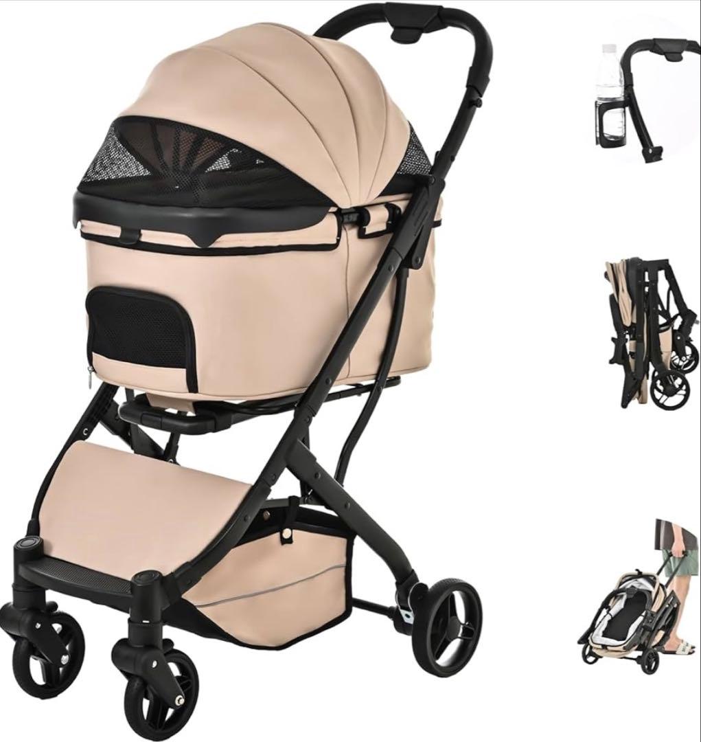 【新品】ペットカート　わんわんカート　散歩