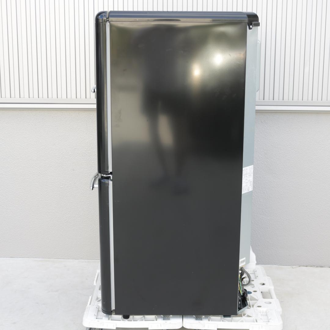 e angle レトロ風 2ドア 冷蔵庫 149L ANG-RE151